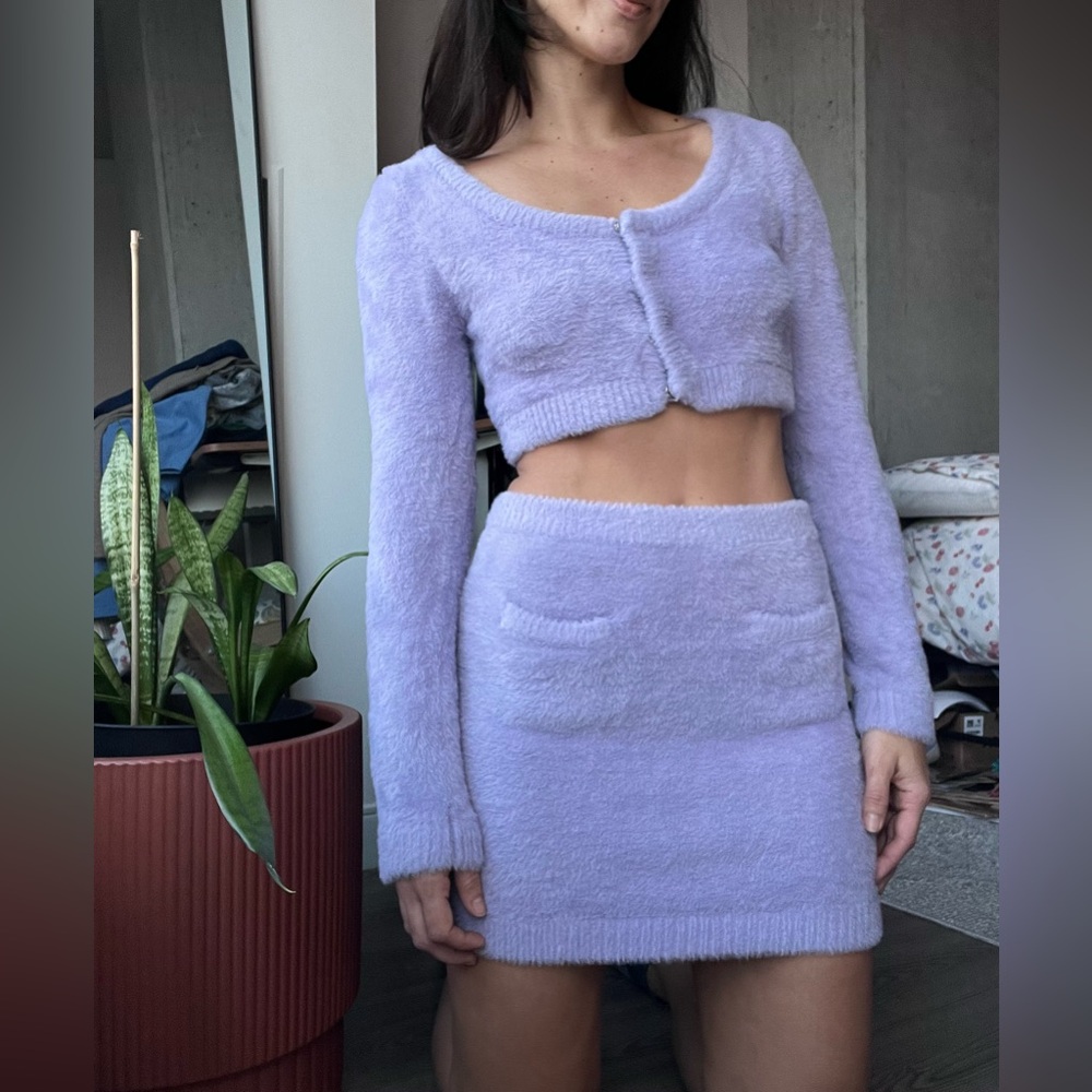 WAYF x Emma Rose Love Story Knit Miniskirt